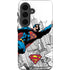 DC Comics Superman Flying Over City Pose Galaxy S26 Plus Impact Case