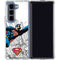 DC Comics Superman Flying Over City Pose Galaxy Z Fold5 5G Clear Case