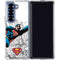 DC Comics Superman Flying Over City Pose Galaxy Z Fold6 Clear Case