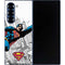 DC Comics Superman Flying Over City Pose Galaxy Z Fold6 Skin