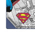 DC Comics Superman Flying Over City Pose Galaxy Z Fold6 Skin