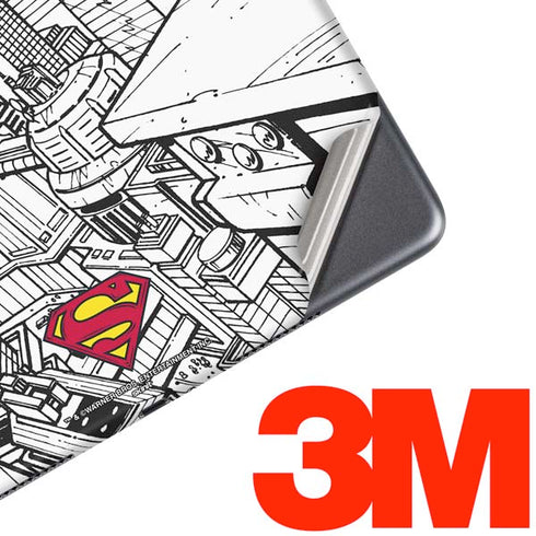 DC Comics Superman Flying Over City Pose iPad Skins