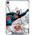 DC Comics Superman Flying Over City Pose iPad 11th Gen (2025) Clear Case