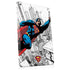 DC Comics Superman Flying Over City Pose Apple iPad Skin