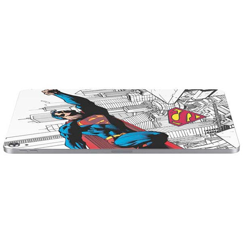 DC Comics Superman Flying Over City Pose Apple iPad Air Skin