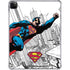 DC Comics Superman Flying Over City Pose iPad Pro 11in (2024) Clear Case