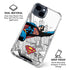 DC Comics Superman Flying Over City Pose iPhone 15 Clear Case
