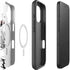 DC Comics Superman Flying Over City Pose iPhone 16 Plus Magsafe Impact Case