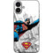 DC Comics Superman Flying Over City Pose iPhone 16 Plus Skin