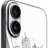 DC Comics Superman Flying Over City Pose iPhone 16 Plus Skin