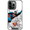 DC Comics Superman Flying Over City Pose iPhone 16 Pro Max Clear Case