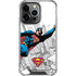 DC Comics Superman Flying Over City Pose iPhone 16 Pro Max Clear Case