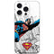 DC Comics Superman Flying Over City Pose iPhone 16 Pro Skin