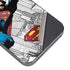 DC Comics Superman Flying Over City Pose iPhone 16e Skin