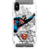 DC Comics Superman Flying Over City Pose iPhone Cases