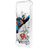 DC Comics Superman Flying Over City Pose iPhone XS Clear Case