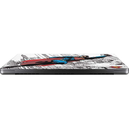 DC Comics Superman Flying Over City Pose Apple MacBook Pro 14-inch Skin