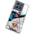 DC Comics Superman Flying Over City Pose Moto G 5G (2025) Clear Case
