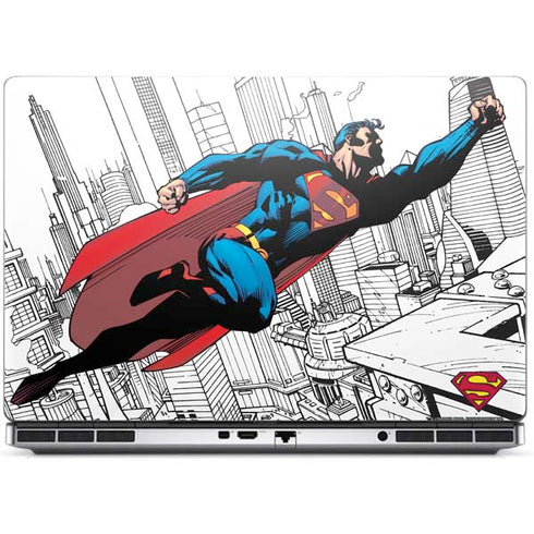 DC Comics Superman Flying Over City Pose Dell Precision Skin