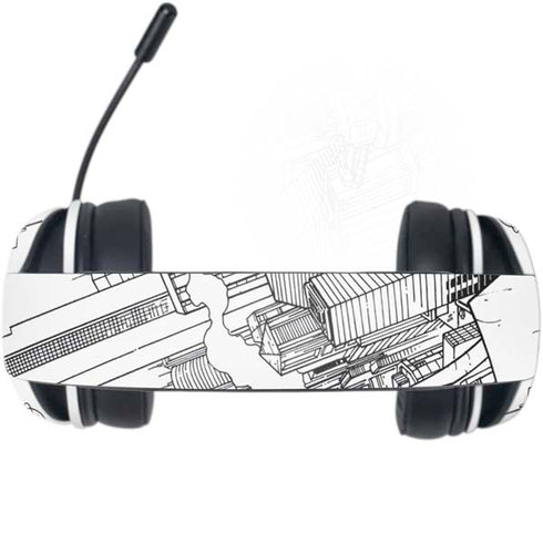 DC Comics Superman Flying Over City Pose Razer Kraken X Skin