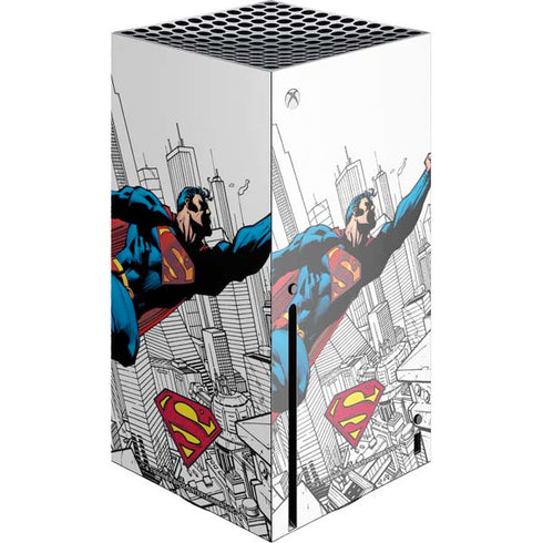 DC Comics Superman Flying Over City Pose Xbox Series X Skins