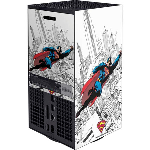 DC Comics Superman Flying Over City Pose XBox Series X Digital Edition Bundle Skin