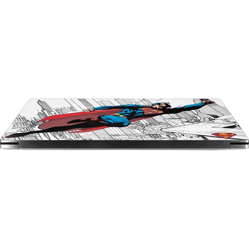 DC Comics Superman Flying Over City Pose Dell XPS Skin