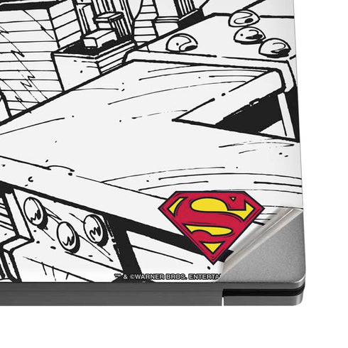 DC Comics Superman Flying Over City Pose Dell XPS Skin