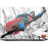 DC Comics Superman Flying Over City Pose HP ZBook Fury 16 G10 Skin