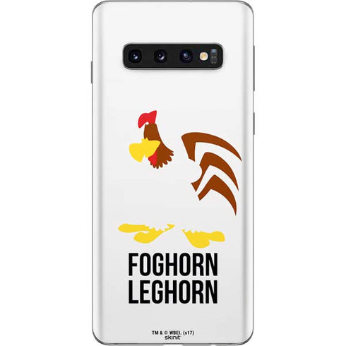Looney Tunes Foghorn Leghorn Identity Galaxy S10 Skin