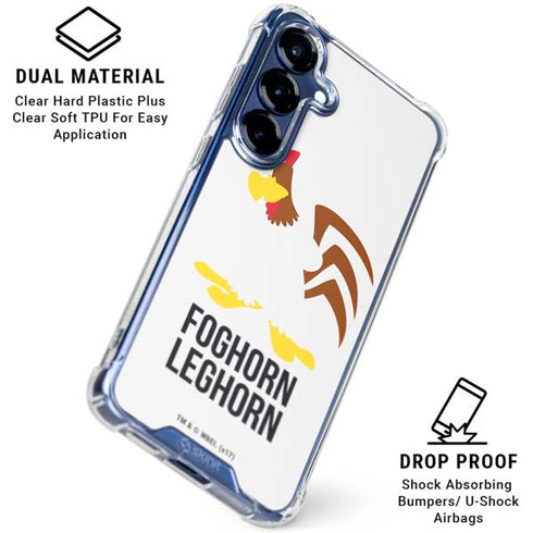 Looney Tunes Foghorn Leghorn Identity Galaxy S25 FE Clear Case