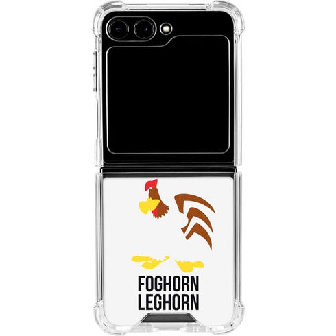 Looney Tunes Foghorn Leghorn Identity Galaxy Z Flip6 Clear Case