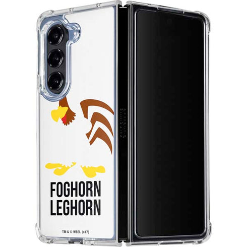 Looney Tunes Foghorn Leghorn Identity Galaxy Z Fold5 5G Clear Case