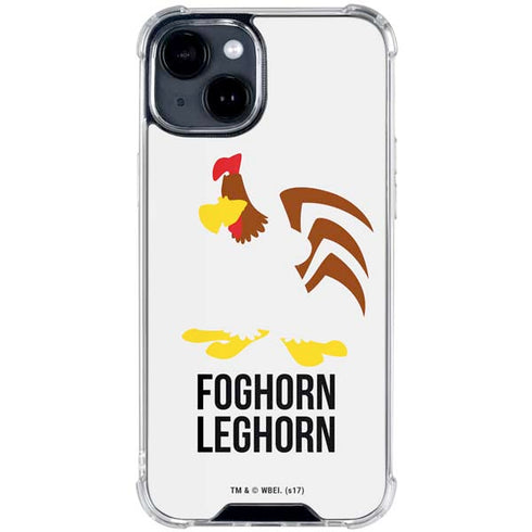 Looney Tunes Foghorn Leghorn Identity iPhone 15 Clear Case