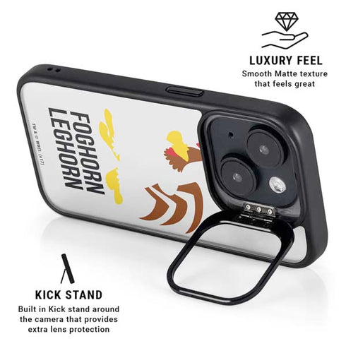Looney Tunes Foghorn Leghorn Identity iPhone 15 Kickstand Case