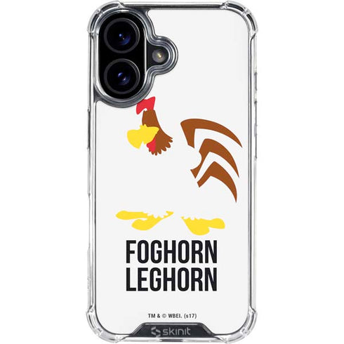 Looney Tunes Foghorn Leghorn Identity iPhone 16 Plus Clear Case