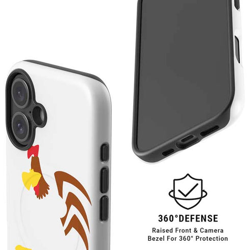 Looney Tunes Foghorn Leghorn Identity iPhone 16 Plus Magsafe Impact Case