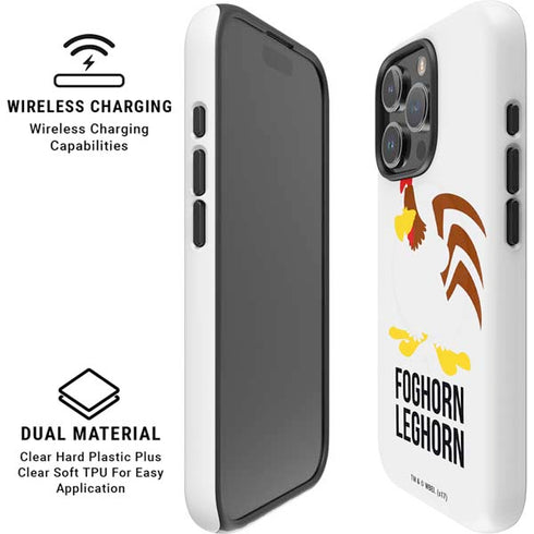 Looney Tunes Foghorn Leghorn Identity iPhone 16 Pro Max Magsafe Impact Case