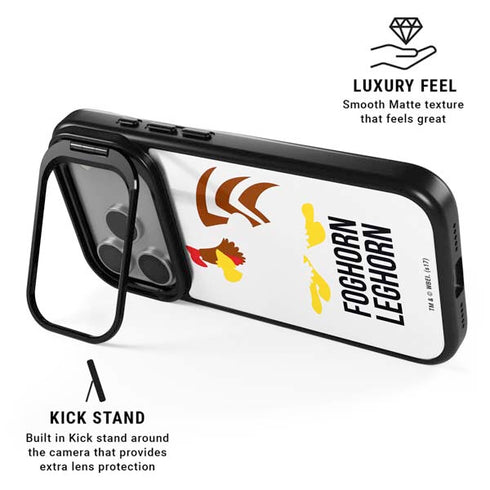 Looney Tunes Foghorn Leghorn Identity iPhone 17 Pro Max Kickstand Case