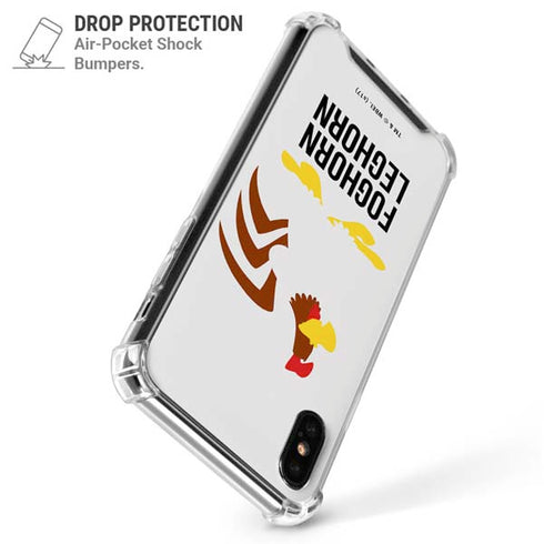 Looney Tunes Foghorn Leghorn Identity iPhone X/XS Clear Case