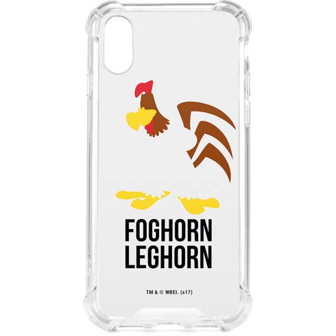 Looney Tunes Foghorn Leghorn Identity iPhone XS Clear Case