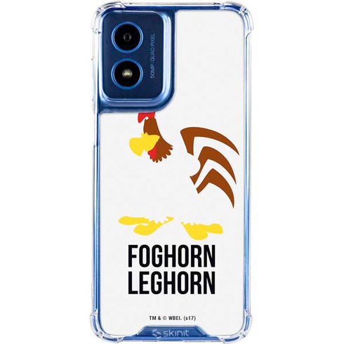 Looney Tunes Foghorn Leghorn Identity Moto G Play 4G (2024) Clear Case