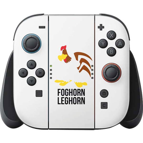 Looney Tunes Foghorn Leghorn Identity Nintendo Switch 2 (2025) Joy-Con Controller Skin