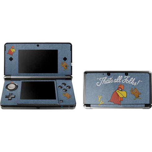 Looney Tunes Foghorn Leghorn Thats All Folks 3DS (2011) Skin