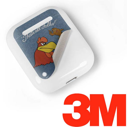 Looney Tunes Foghorn Leghorn Thats All Folks Apple AirPods Skin