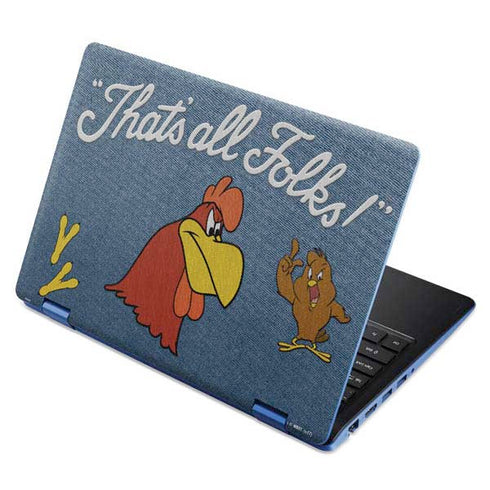 Looney Tunes Foghorn Leghorn Thats All Folks Aspire R11 11.6in Skin
