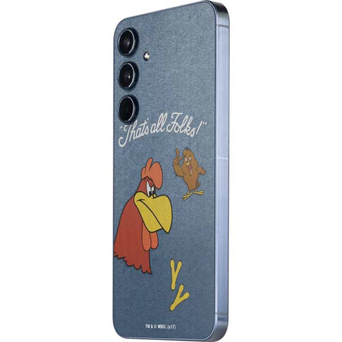 Looney Tunes Foghorn Leghorn Thats All Folks Galaxy A35 5G Skin