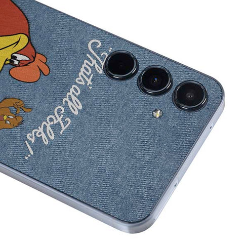 Looney Tunes Foghorn Leghorn Thats All Folks Galaxy A55 5G Skin