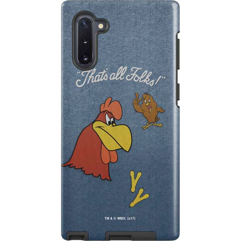 Looney Tunes Foghorn Leghorn Thats All Folks Galaxy Cases