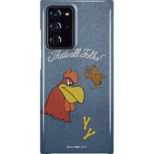 Looney Tunes Foghorn Leghorn Thats All Folks Galaxy Cases